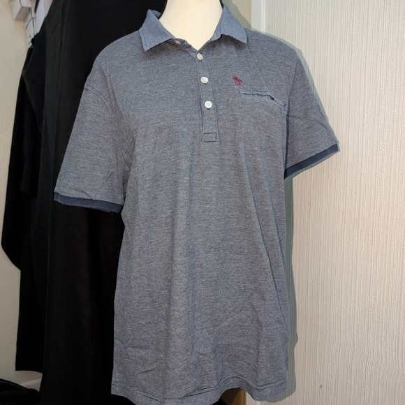 Original Penguin Heathered Gray Polo Shirt - Picture 1 of 5